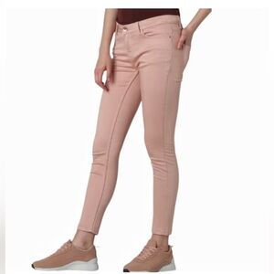 Uniqlo - Dusty Rose Mid Rise Tapered Skinny Pants size XL